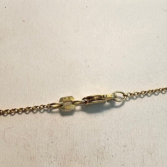 EFFY 14k yellow gold chain 1,6 g, 18" - Picture 3 of 5
